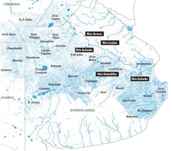 18 09 11 OP Seguimos ignorando las catástrofes climáticas 3 Cuenca del Rio Salado susceptible de sufrir inundaciones