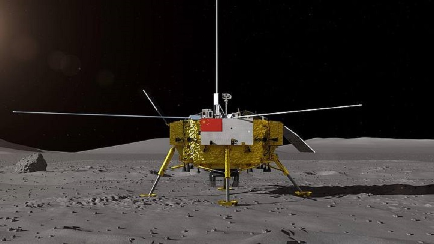 19 01 22 OP La nave china Change 4 ha llegado a la cara oculta de la Luna 2 La sonda china Change 4