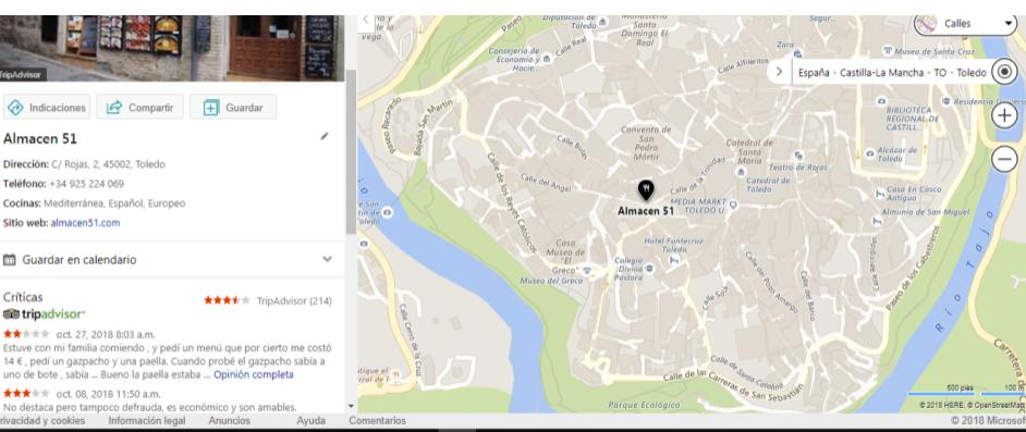 bing maps ejemplo