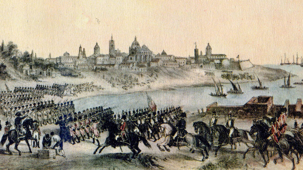 La invasión que dio lugar a la revolución 1 Cuando Buenos Aires era español y los británicos quisieron invadirlo